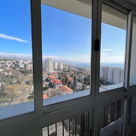 Ferienwohnung 12Th Floor Sea View Rijeka Exterior foto