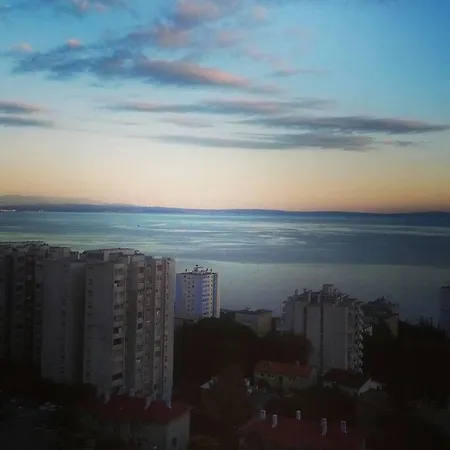 Ferienwohnung 12Th Floor Sea View Rijeka Exterior foto